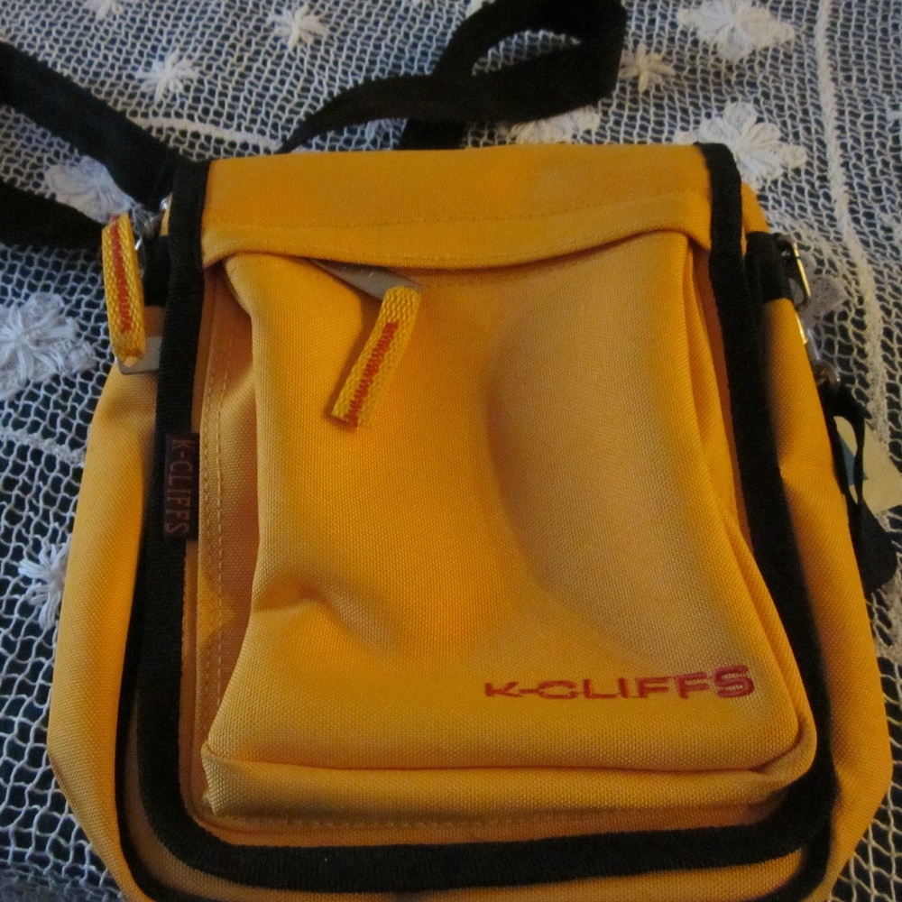 K-CLIFFS CROSSBODY SPORT BAG 8.5"x9.5"  CANVAS